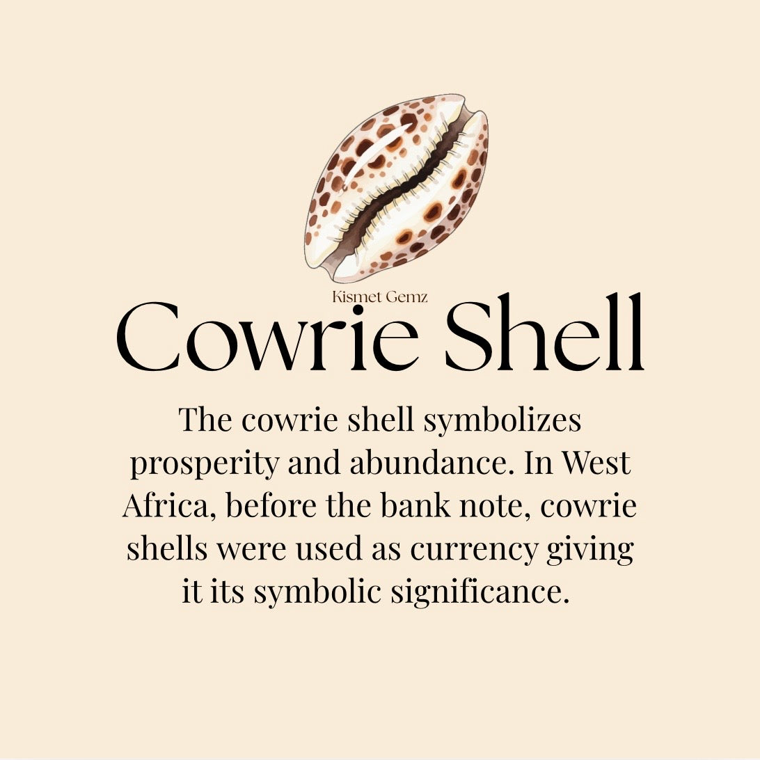 Cowrie Shell Bag Charm
