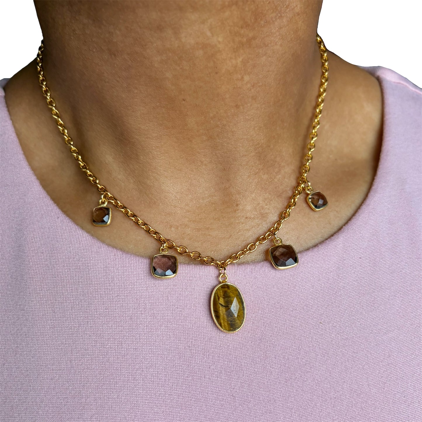 Bobbi Charm Necklace