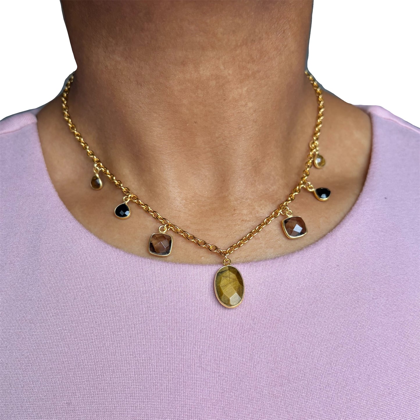 Estrella Charm Necklace