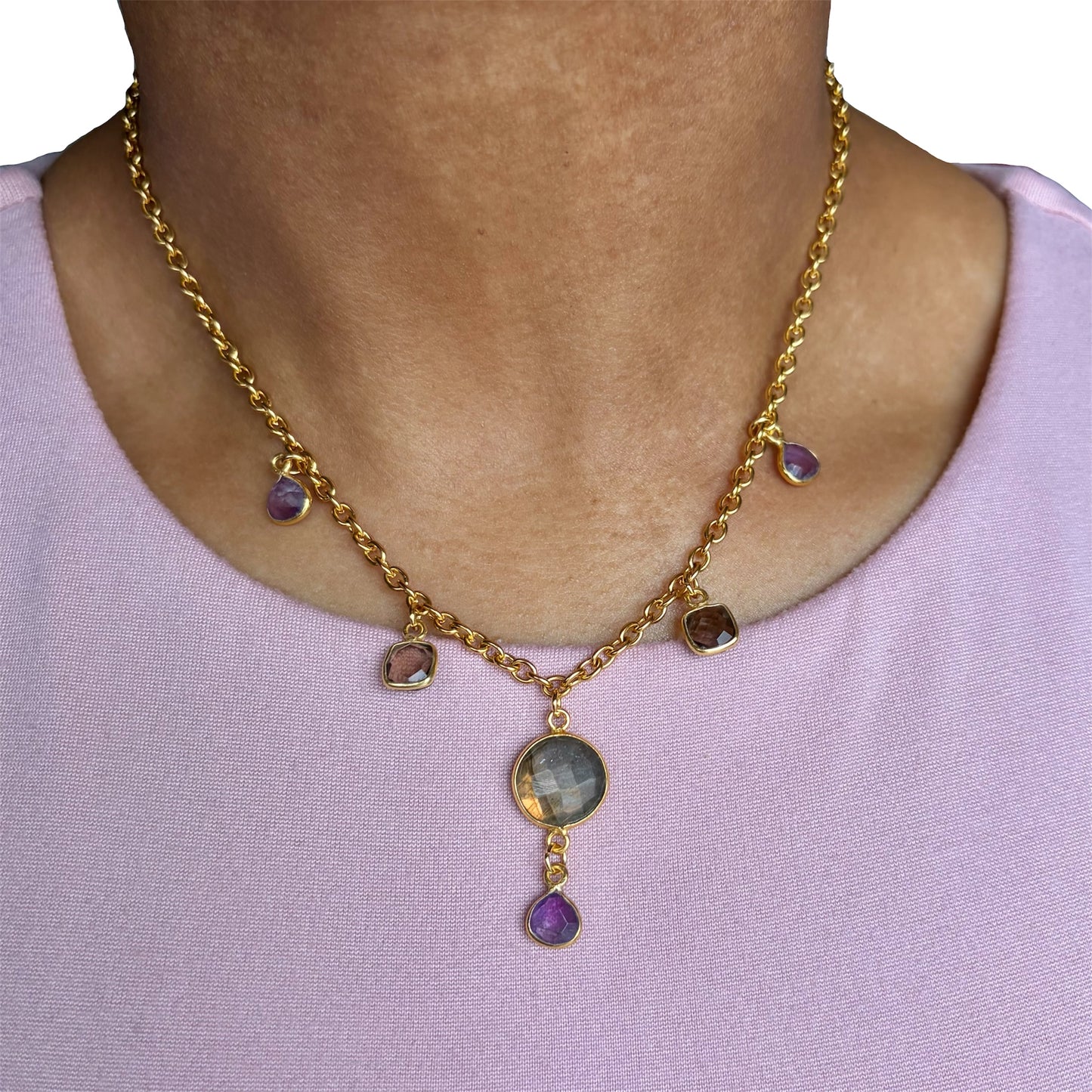 Sarah Charm Necklace