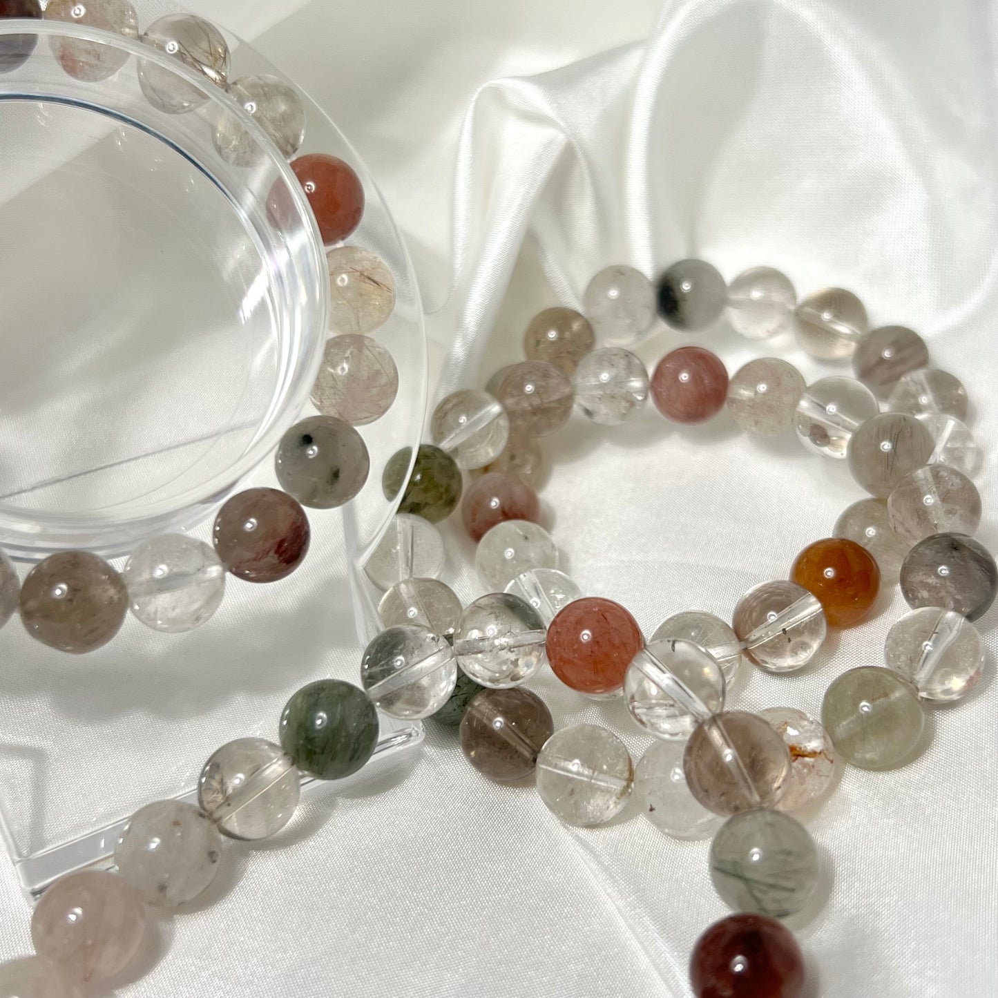 Garden Quartz x Rutile Bracelet