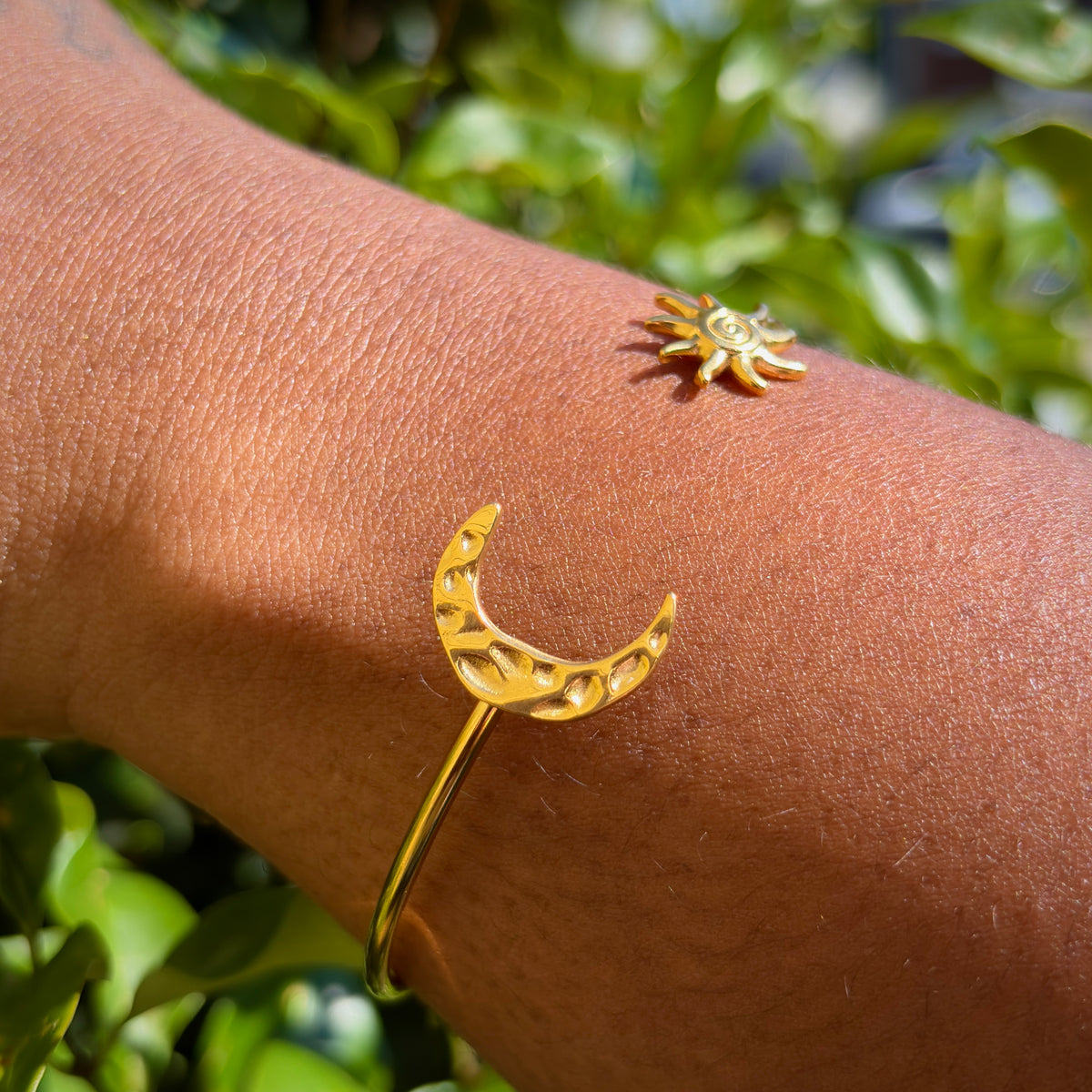 Moon & Sun Bracelet Cuff