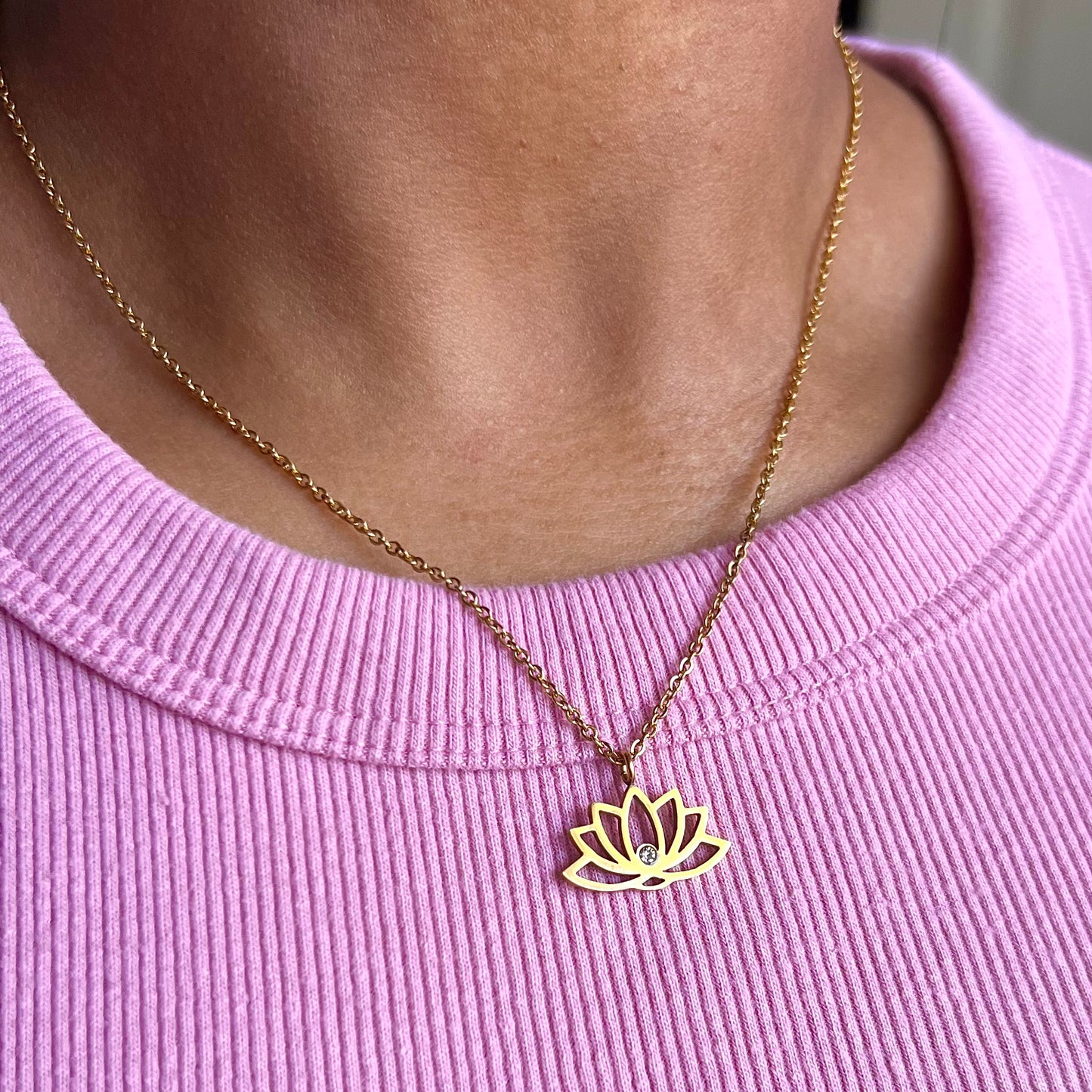 Lotus Necklace