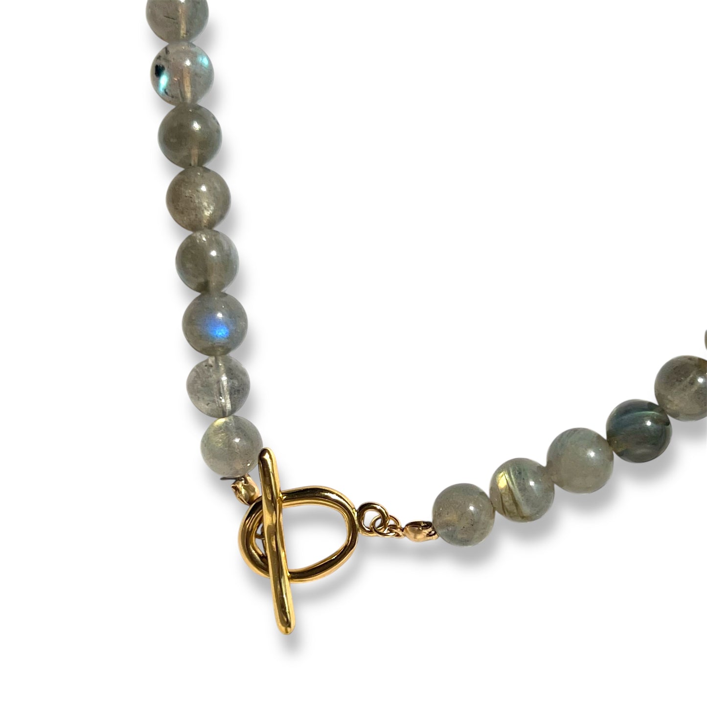 Labradorite Toggle Necklace