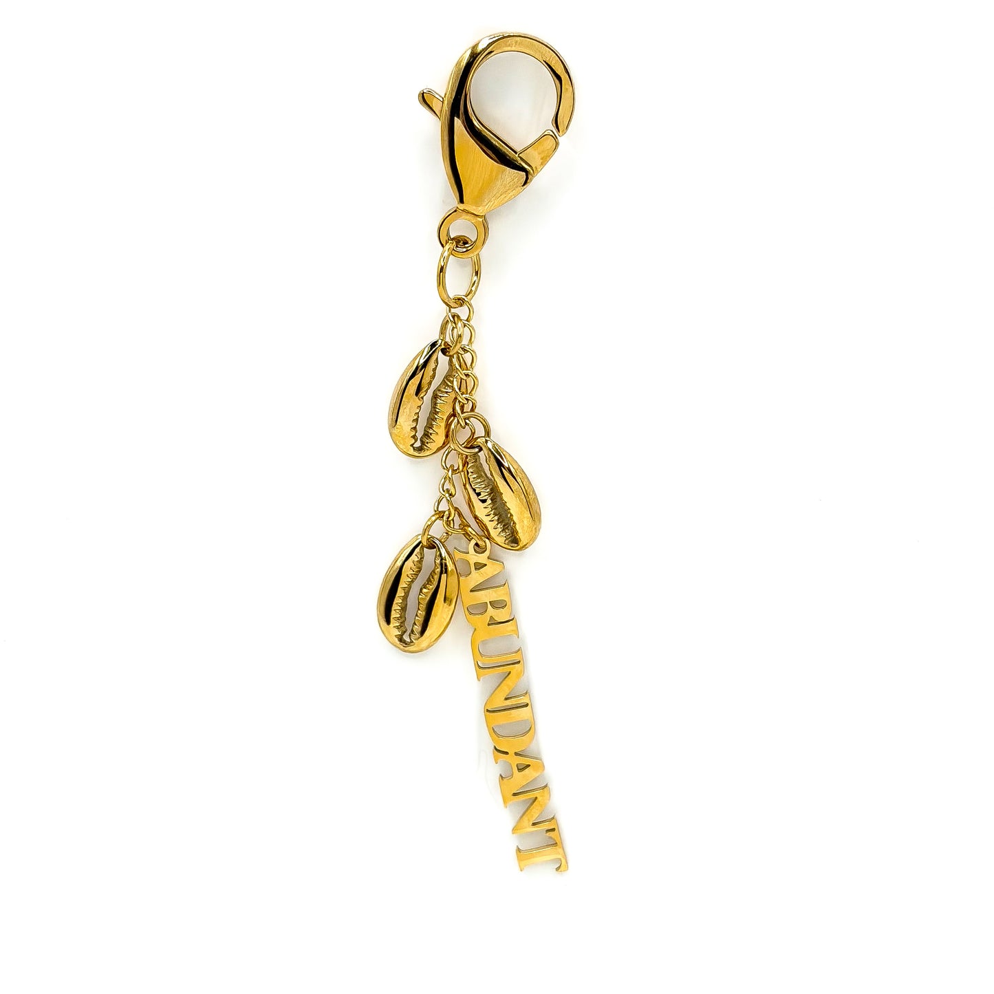 Cowrie Shell Bag Charm