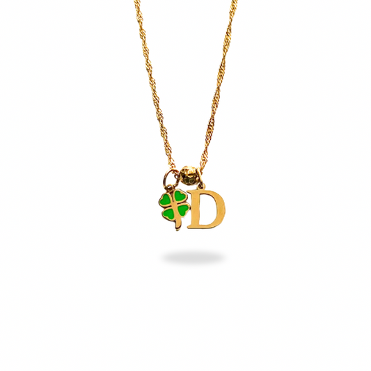 Lucky Girl Dainty Charm Necklace