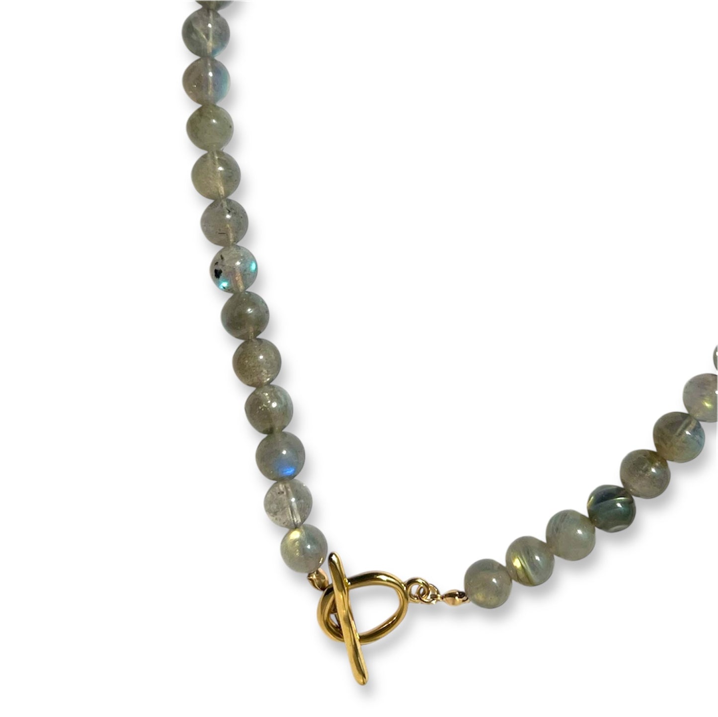Labradorite Toggle Necklace