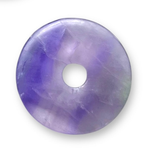 Fluorite Pi Stone Statement Charm