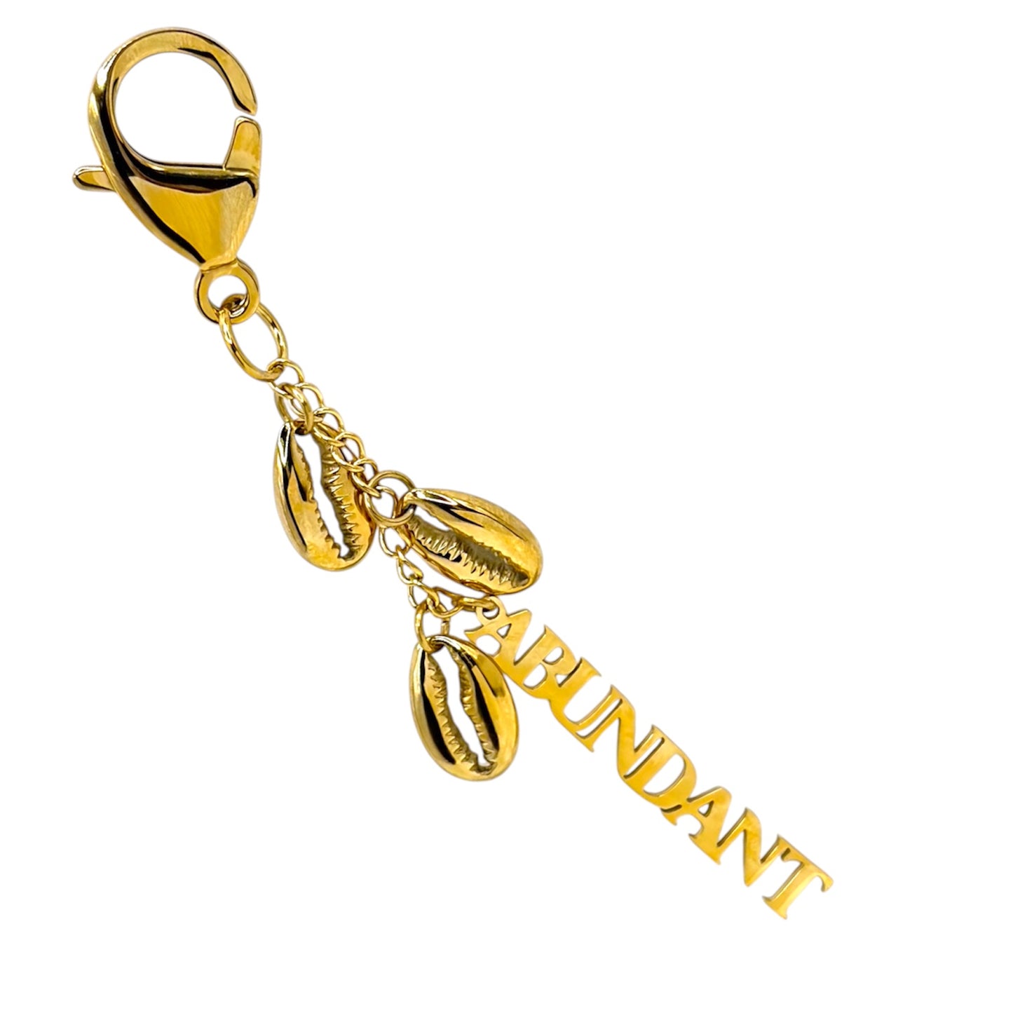 Cowrie Shell Bag Charm
