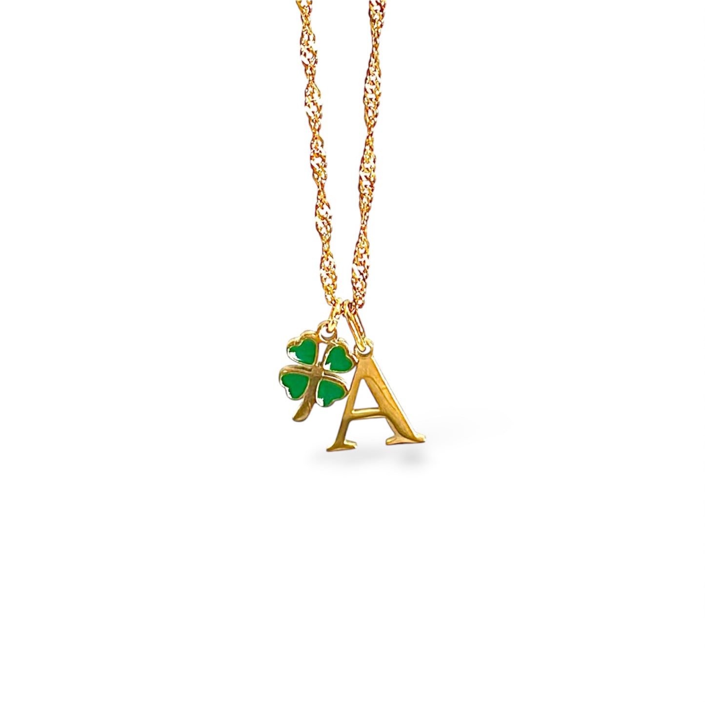 Lucky Girl Dainty Charm Necklace