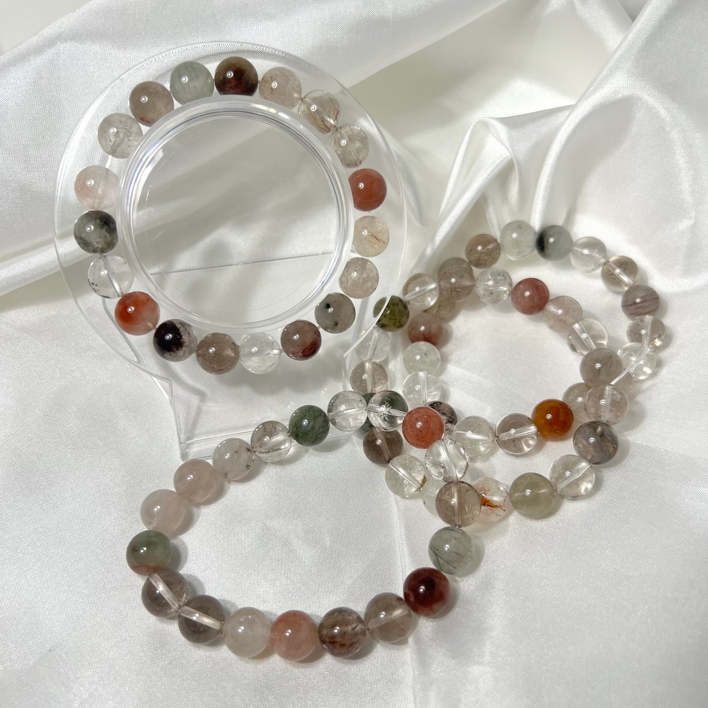 Garden Quartz x Rutile Bracelet