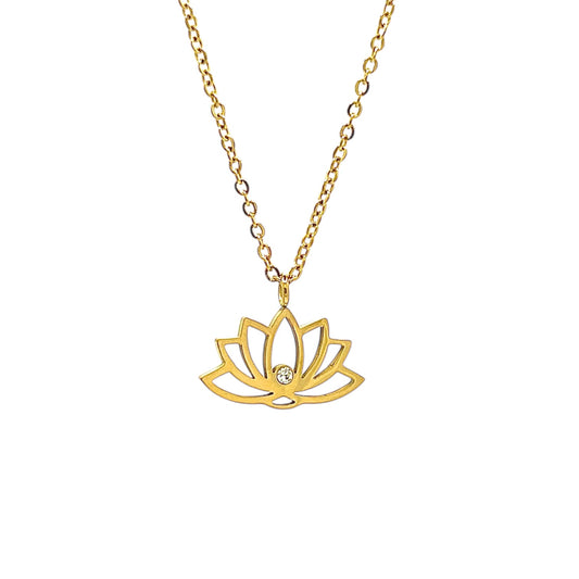 Lotus Necklace