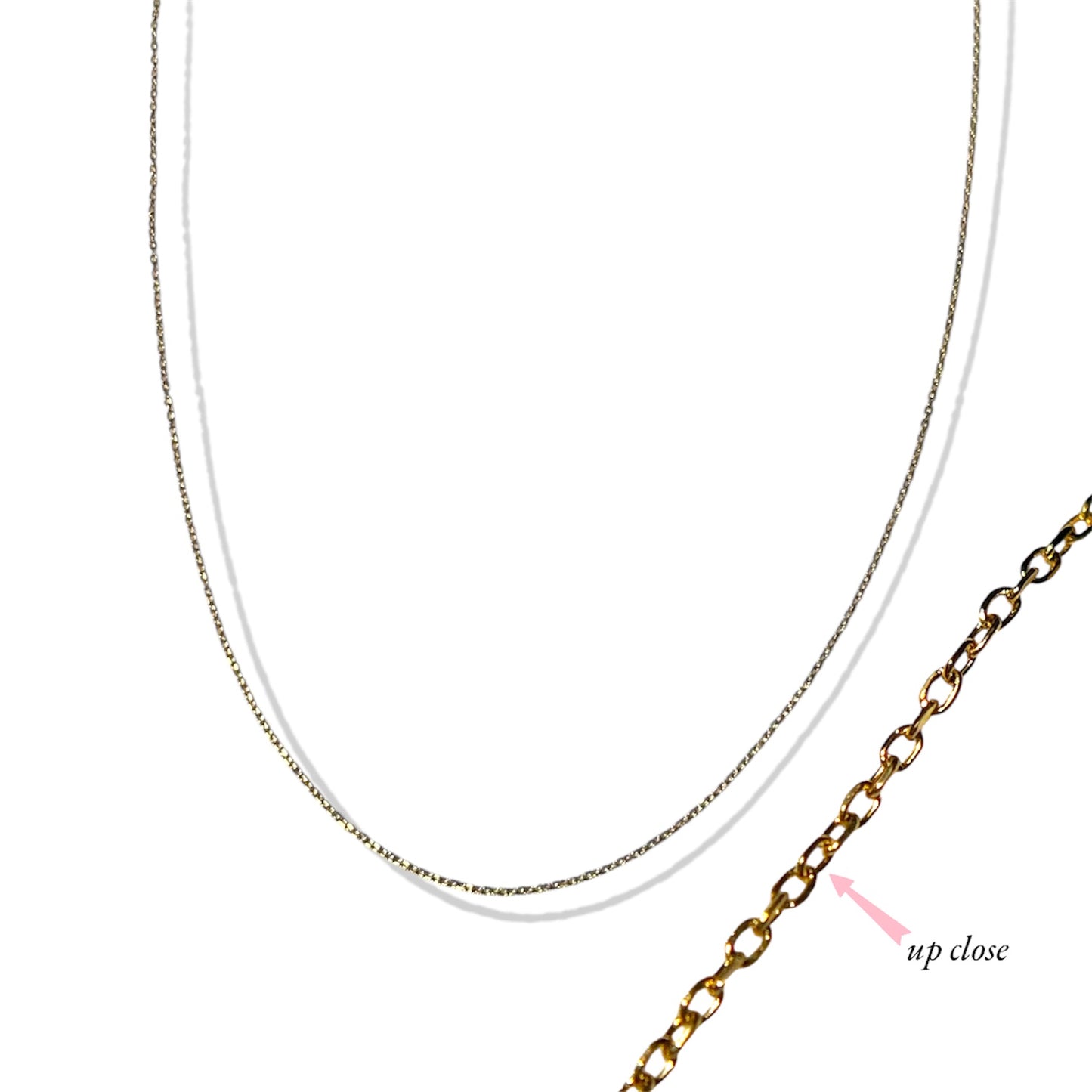Gold Stainless Steel Dainty Chain