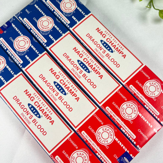 Nag Champa Dragon’s Blood Incense Sticks
